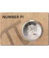 Moneda de plata 3.14$ Salomon 2020 Número Pi.  - 3