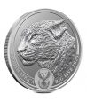 Moneda de plata 5 Rand Sudafrica 2020 Leopardo.  - 1