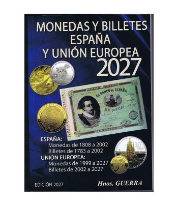Catálogo de Monedas y billetes Hermanos Guerra 2027.  - 1