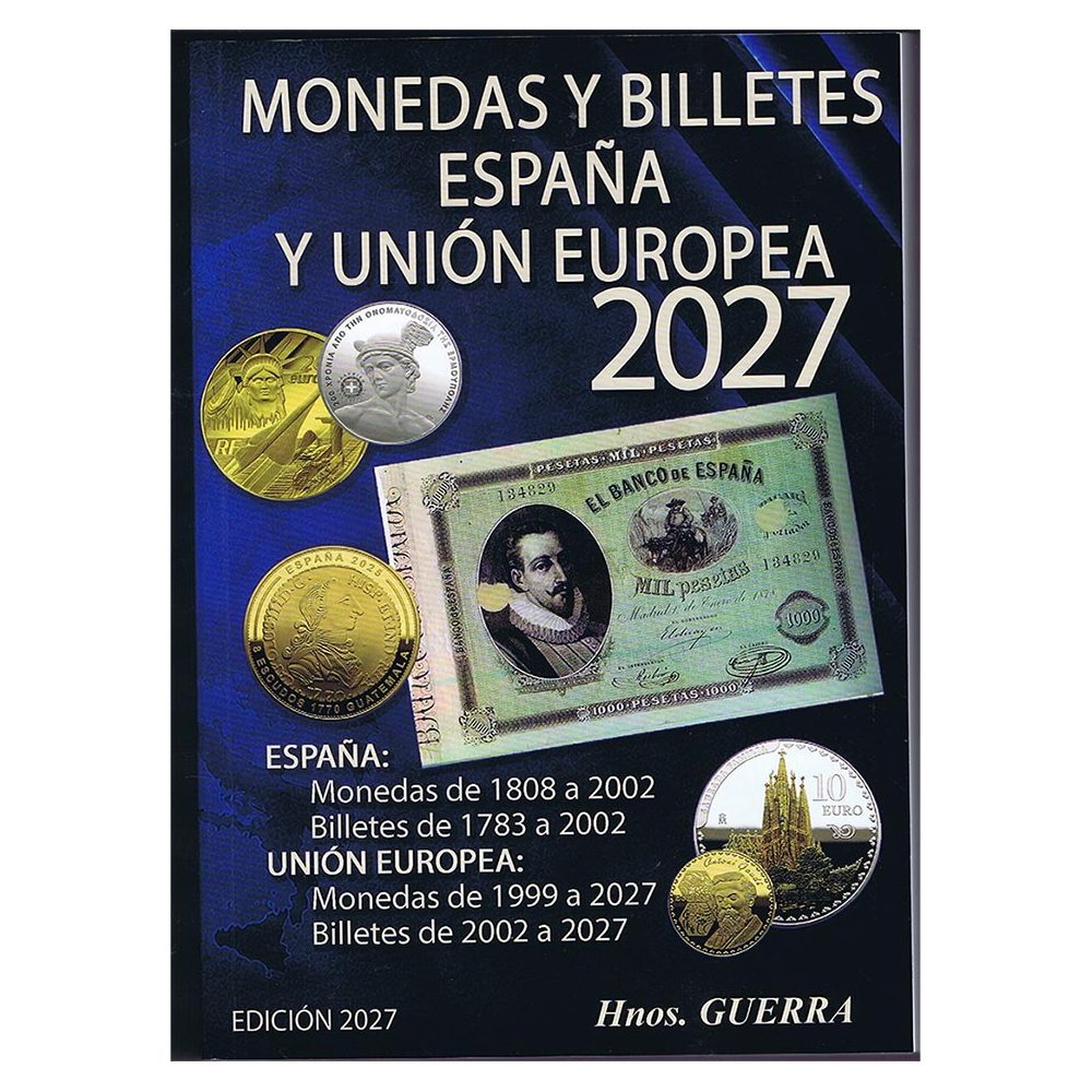 Catálogo de Monedas y billetes Hermanos Guerra 2027.  - 1