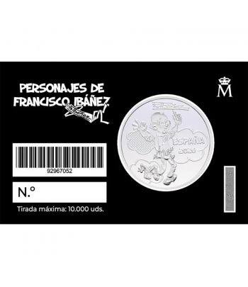 Monedas 2026 Francisco Ibañez. Colección completa.  - 11