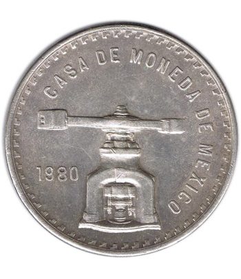 Moneda de México 1 Onza plata Pura 1980.  - 1