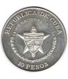 Moneda 10 pesos Cuba 1988 Cienfuegos. Onza Plata  - 2