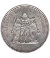 Moneda de plata Francia 50 francs 1977.  - 2