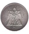 Moneda de plata Francia 50 francs 1976.  - 1