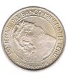 Medalla de plata Peru 1984 Simón Bolivar. Banco Minero.  - 2