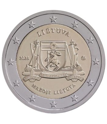 moneda 2 euros Lituania 2025 Mazoji.  - 1