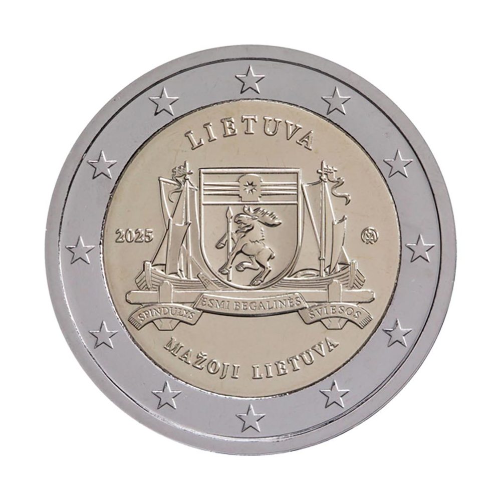 moneda 2 euros Lituania 2025 Mazoji.  - 1