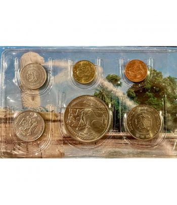 Estuche monedas Singapur y Malasia. 12 monedas  - 5