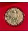 Moneda de plata Inglaterra 1977 Jubileo Isabel II.  - 2