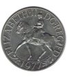 Moneda de Inglaterra 1977 Jubileo Isabel II. Niquel  - 1