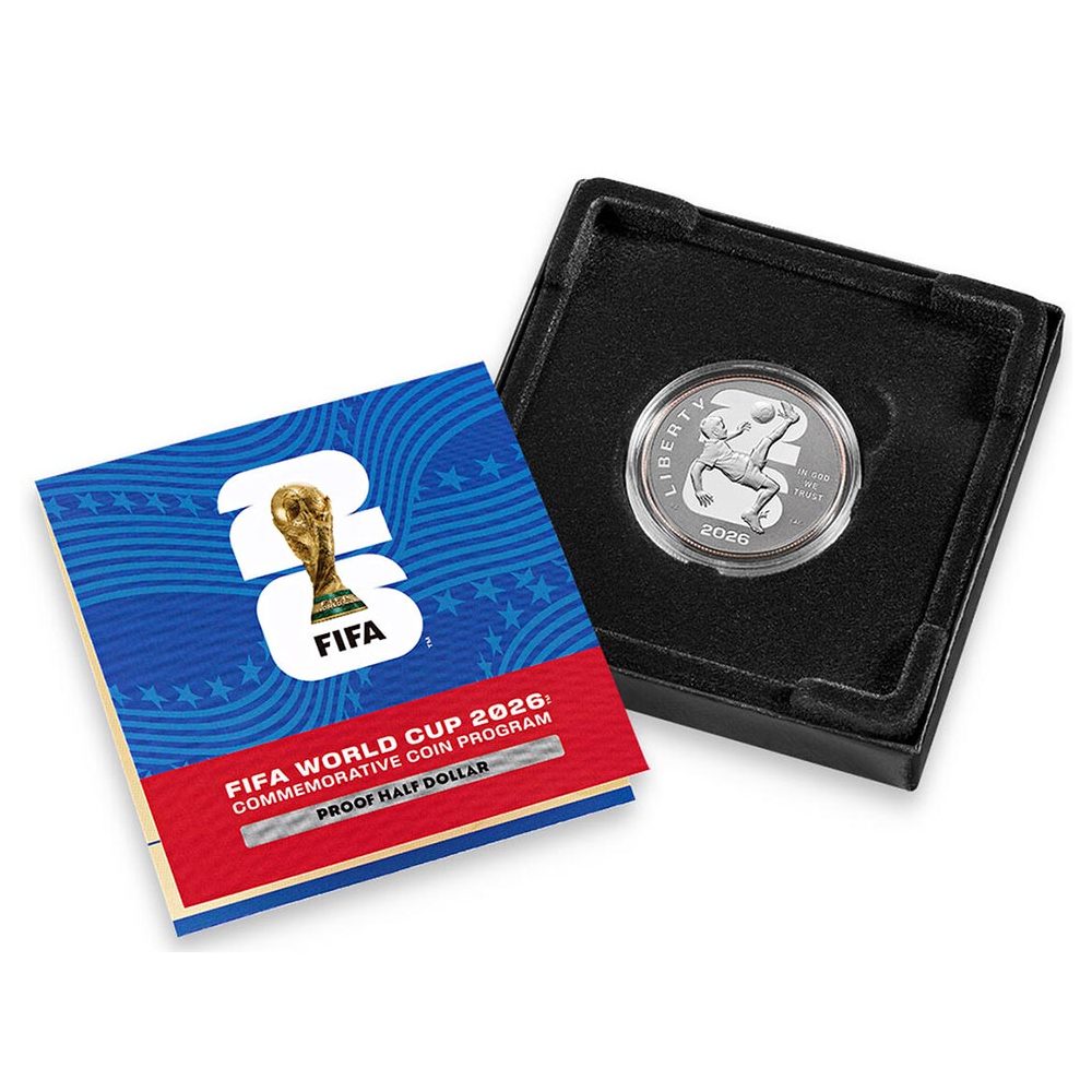 Moneda EEUU 2026 Half Dollar FIFA WORLD CUP. Proof  - 1