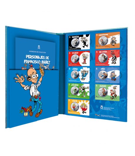 Monedas 2026 Francisco Ibañez. Colección completa.  - 1