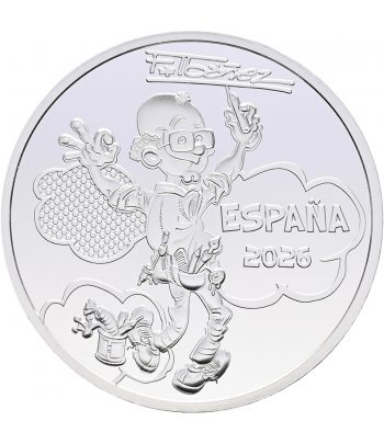 Monedas 2026 Francisco Ibañez. Colección completa.