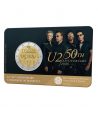 moneda 2 euros Irlanda 2026 50 Años banda Rock U2. Música  - 1