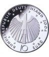 moneda Alemania 10 Euros 2004 Fifa.