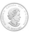 Canada 15$ 2017 Buho Cornudo. Ojos que brillan en la oscuridad. Plata.  - 3