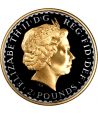 Moneda de plata Britannia 2 Pounds Inglaterra 2006. Con oro.  - 2