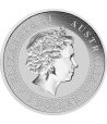 Moneda de plata 1$ Australia Canguro 2016. Con oro.  - 2