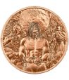 Moneda de cobre Alemania 1 Mark 2026 Bodvar.  - 1