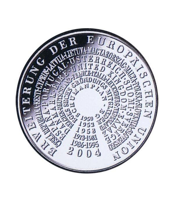 moneda Alemania 10 Euros 2004 G. Ampliación de la UE.  - 2