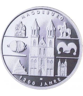 moneda Alemania 10 Euros 2005 A. Magdeburgo. Proof.  - 1