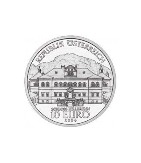 moneda Austria 10 Euros 2004 (Hellbrunn)