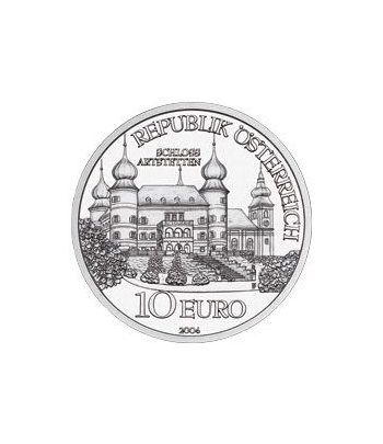 moneda Austria 10 Euros 2004 (Castillo de Artstetten)