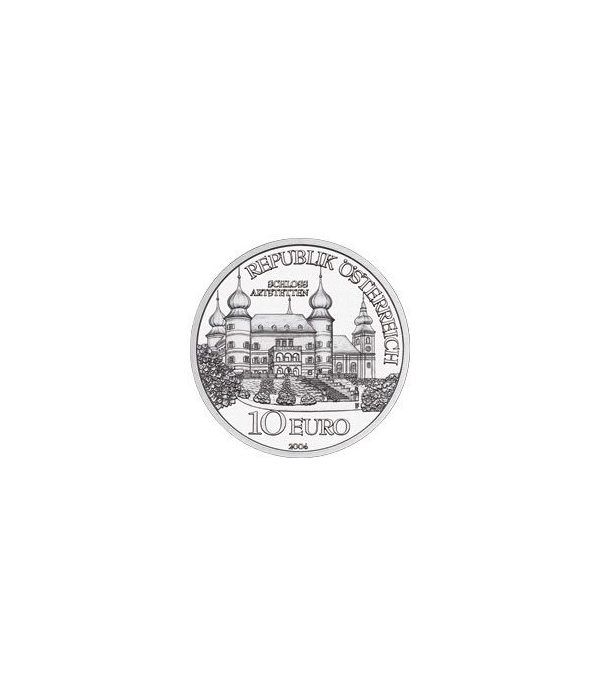 moneda Austria 10 Euros 2004 (Castillo de Artstetten)