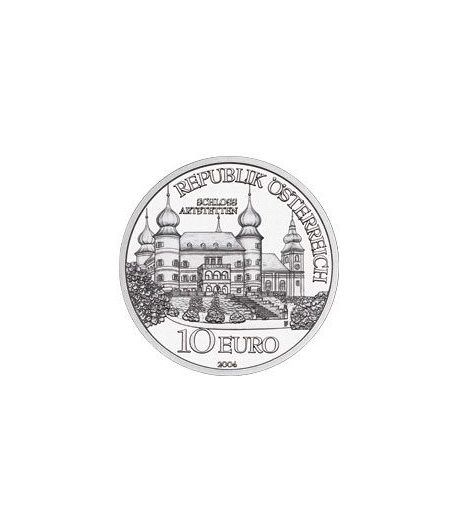 moneda Austria 10 Euros 2004 (Castillo de Artstetten)