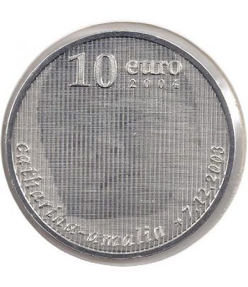 Holanda 10 Euros 2004 nacimiento Princesa Catharina-Amalia  - 1