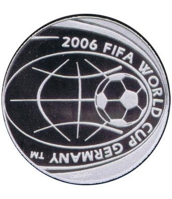 Italia 5 Euros 2004 FIFA (estuche proof)