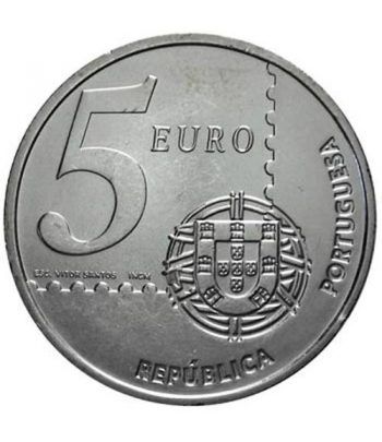 Portugal 5 Euros 2003 150 años primer sello portugués.  - 1