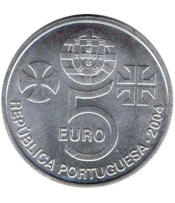 Portugal 5 Euros 2004 Convento de Creto. Plata