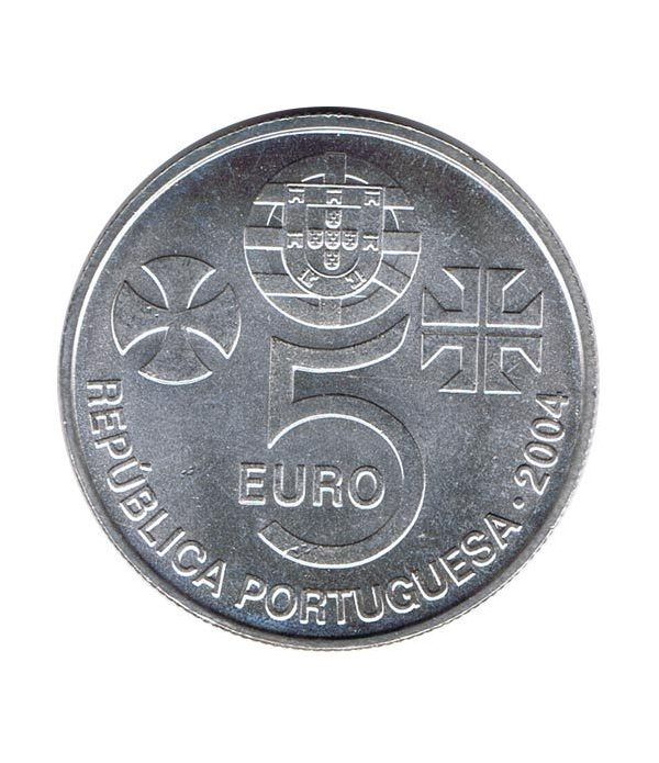 Portugal 5 Euros 2004 Convento de Creto. Plata  - 2