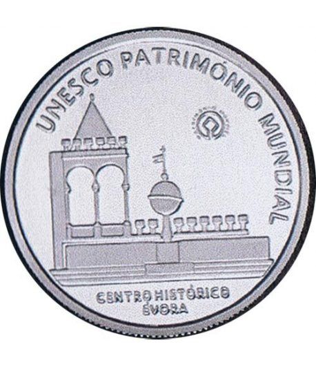 Portugal 5 Euros 2004 Unesco Evora. Plata