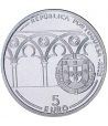 Portugal 5 Euros 2005 800 Aniversario Papa Juan XXI. Plata