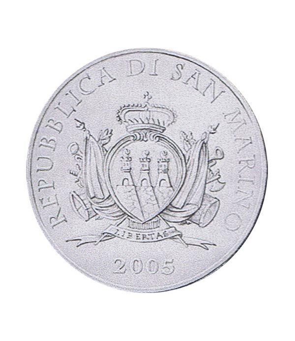 San Marino 10 Euros de plata Uniforme Militar año 2005  - 4