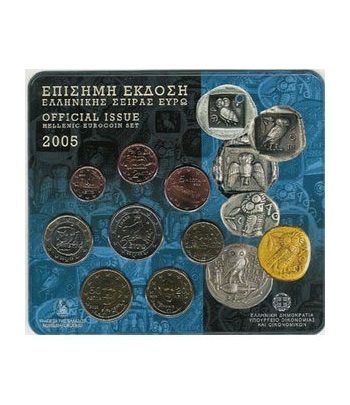 Cartera oficial euroset Grecia 2005  - 2