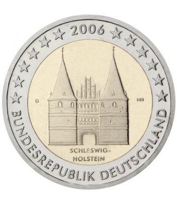 moneda conmemorativa 2 euros Alemania 2006. 5 monedas.  - 2