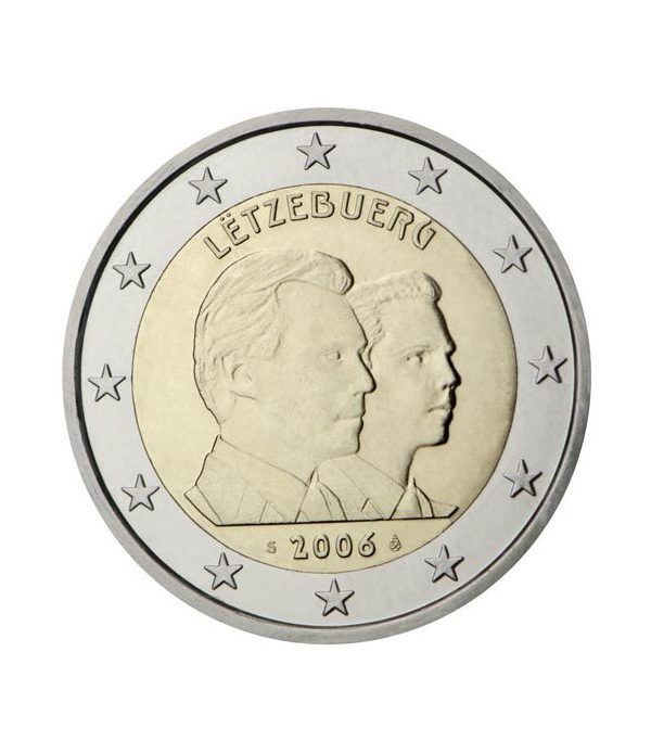moneda conmemorativa 2 euros Luxemburgo 2006.  - 2