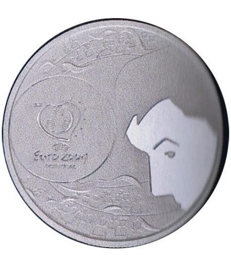 Portugal 8 Euros 2004 UEFA El chute. Plata.