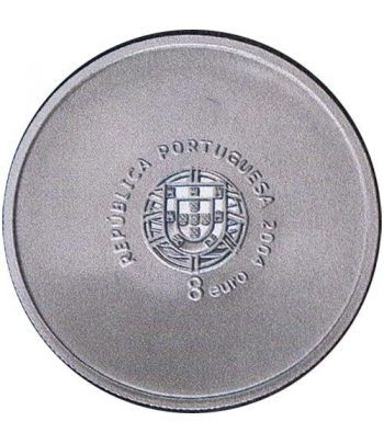 Portugal 8 Euros 2004 UEFA El Gol. Plata.