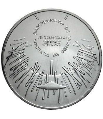 Portugal 10 Euros 2006 Mundial Futbol FIFA Alemania. Plata.