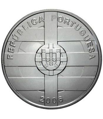 Portugal 10 Euros 2006 20 Aniversario Adhesión UE. Plata