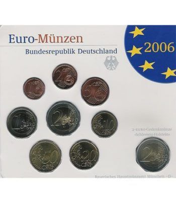 Cartera oficial euroset Alemania 2006 (5 cecas).