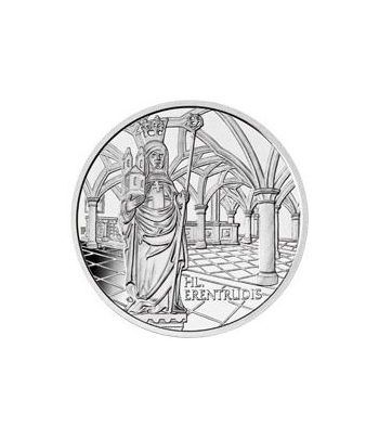 moneda Austria 10 Euros 2006. Convento Nonnberg. Plata.