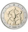 moneda conmemorativa 2 euros Belgica 2006.
