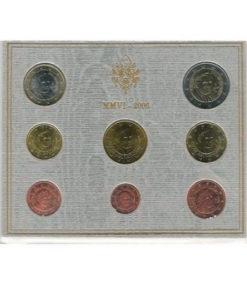 Cartera oficial euroset Vaticano 2006  - 2