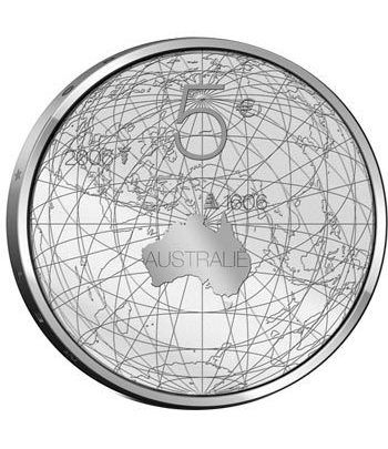 Holanda 5 Euros 2006 4º Centenario descubrimiento de Australia.  - 1